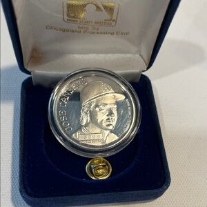 1988 Highland Mint Jose Canseco 40/40 MVP season, 1 Troy oz., 999 Silver